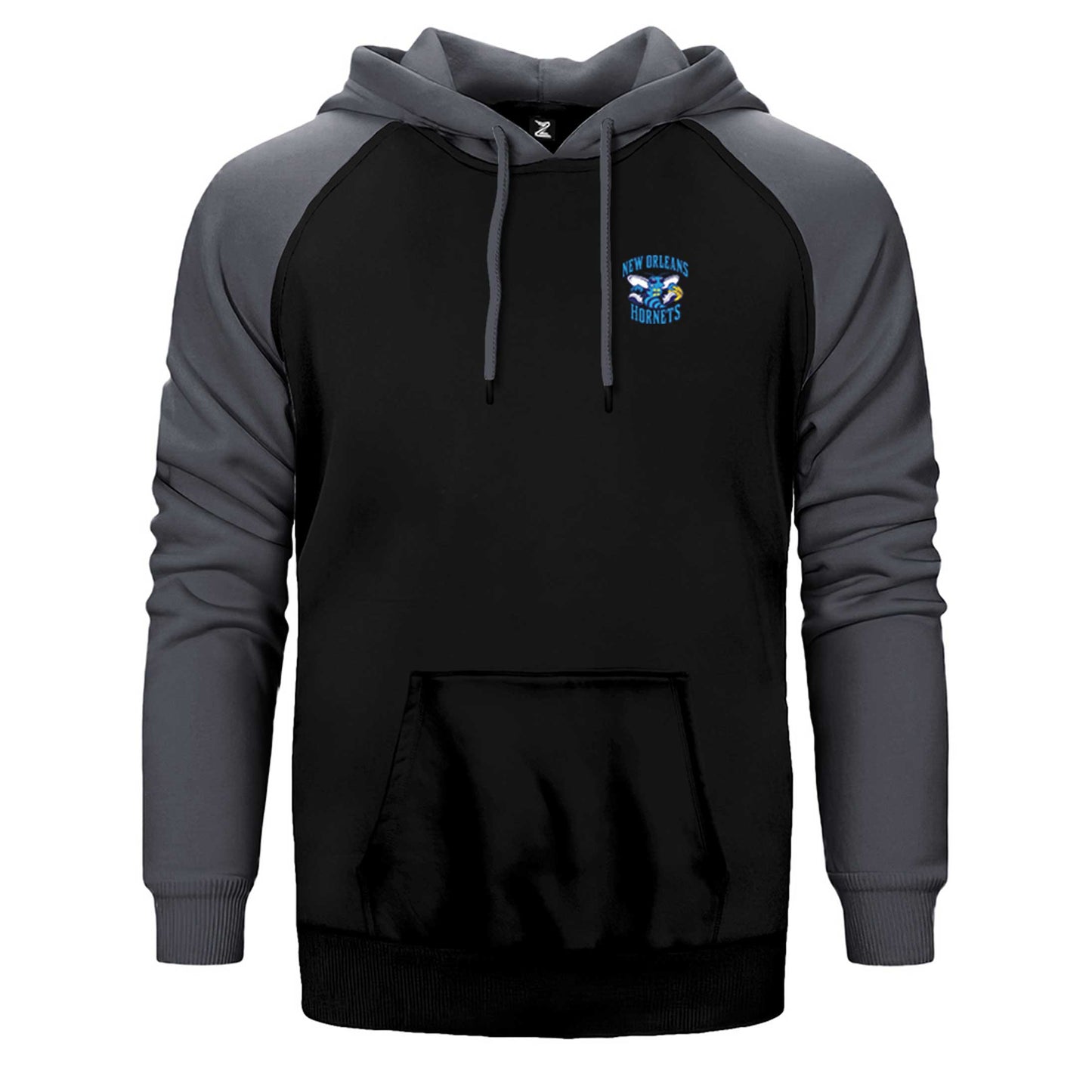 New Orelans Blue Çift Renk Reglan Kol Sweatshirt / Hoodie