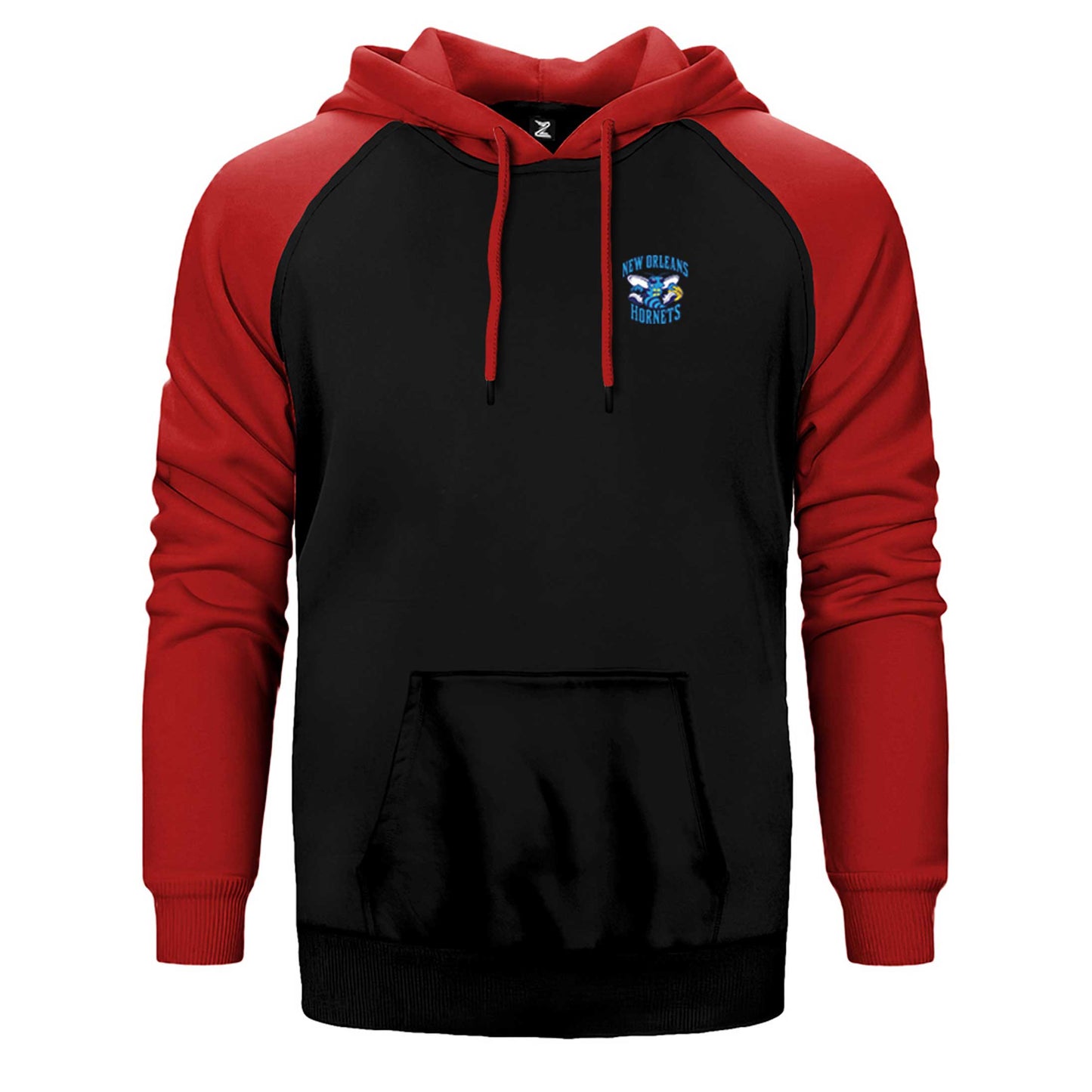 New Orelans Blue Çift Renk Reglan Kol Sweatshirt / Hoodie