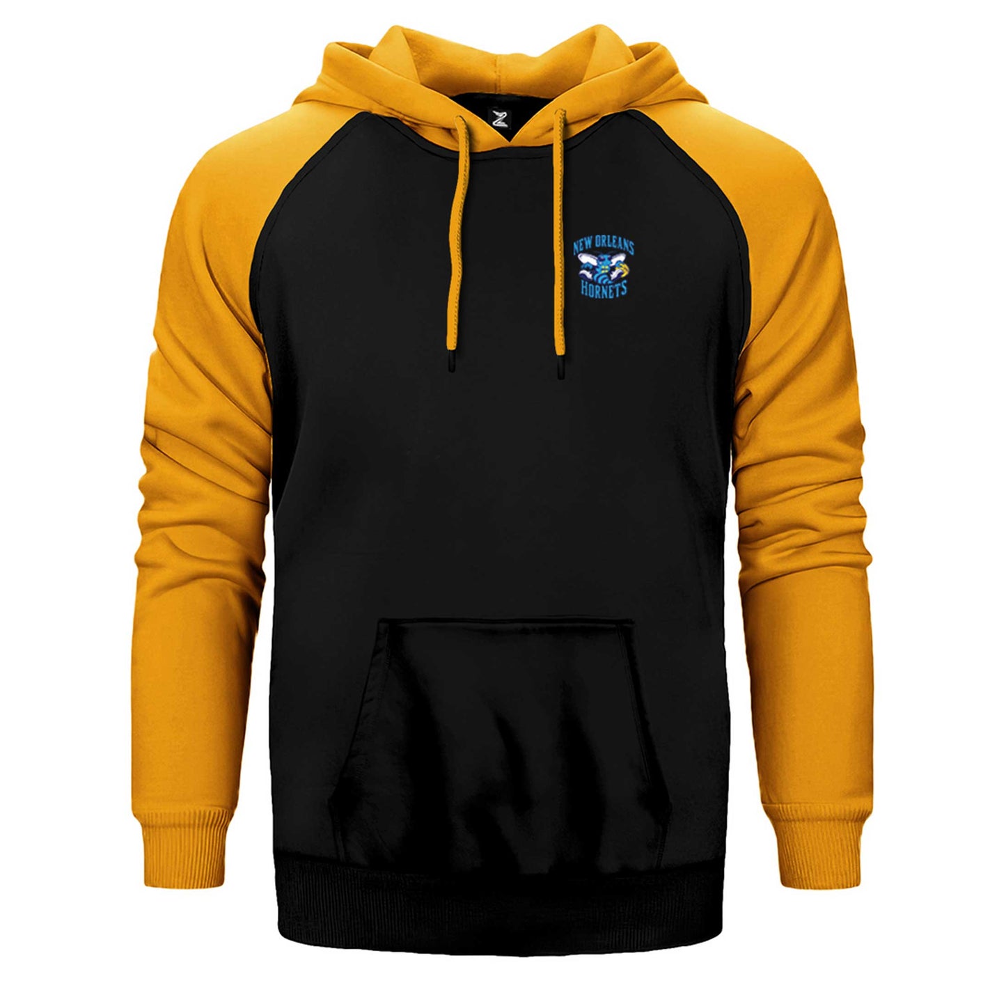 New Orelans Blue Çift Renk Reglan Kol Sweatshirt / Hoodie