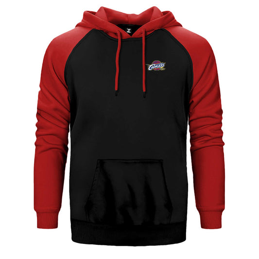 Clevaland Cavaliars Logo Çift Renk Reglan Kol Sweatshirt / Hoodie