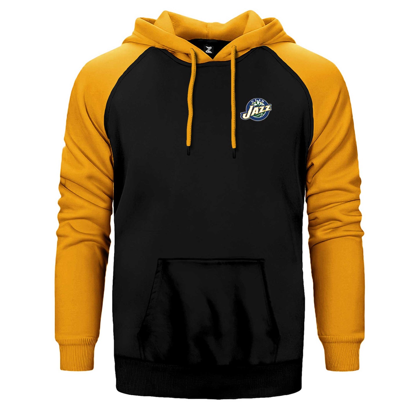 Utan Jazz Logo Çift Renk Reglan Kol Sweatshirt / Hoodie