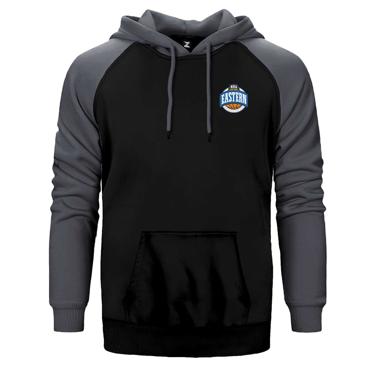 NBA Eastern Logo Çift Renk Reglan Kol Sweatshirt / Hoodie