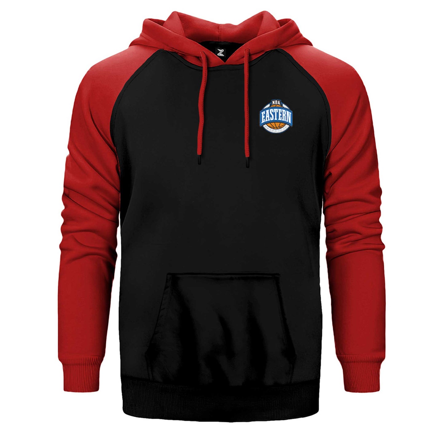 NBA Eastern Logo Çift Renk Reglan Kol Sweatshirt / Hoodie