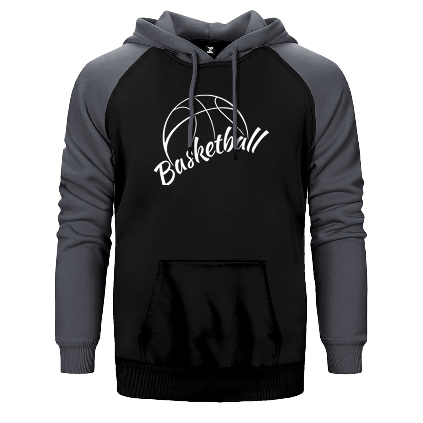 Basketball Season Çift Renk Reglan Kol Sweatshirt / Hoodie