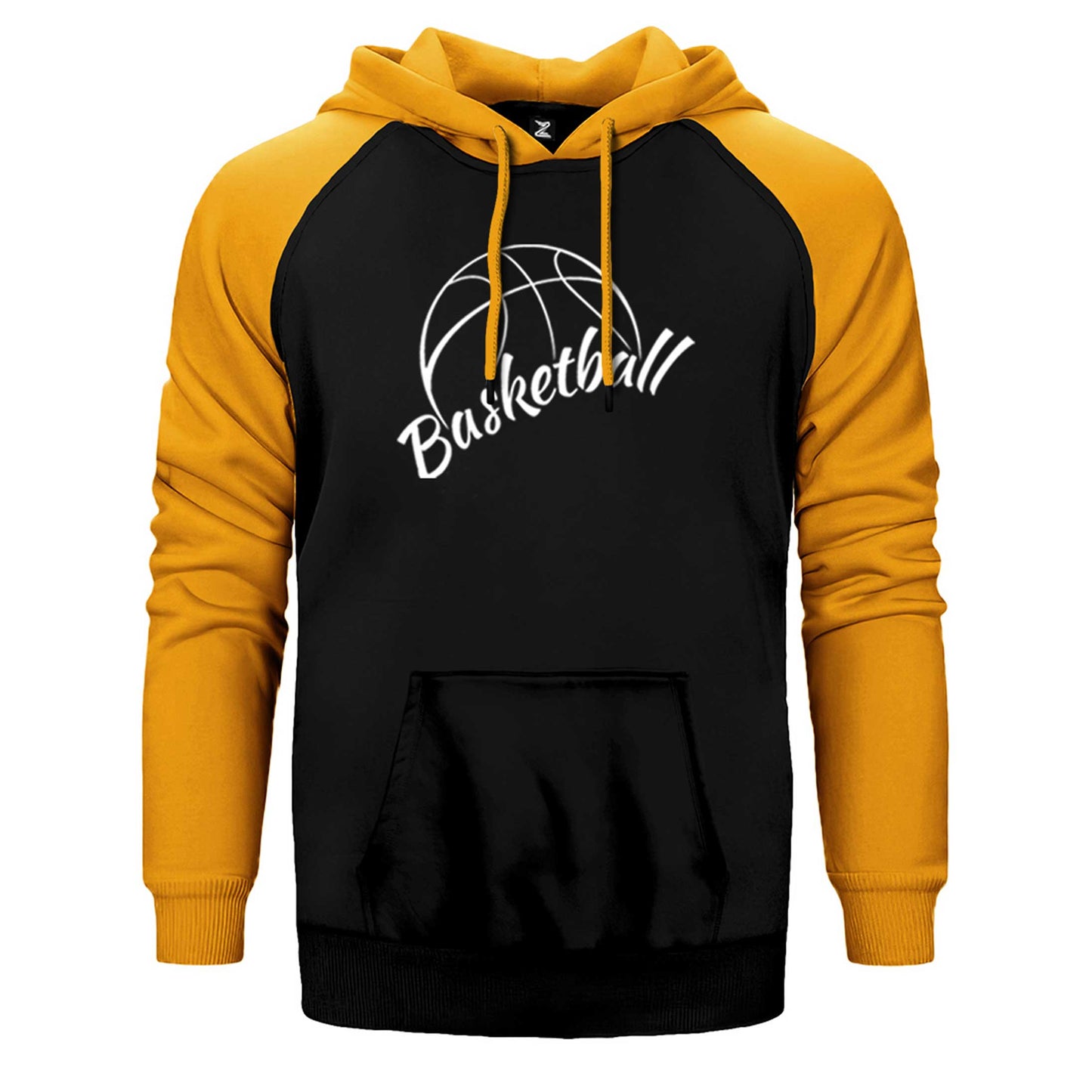 Basketball Season Çift Renk Reglan Kol Sweatshirt / Hoodie