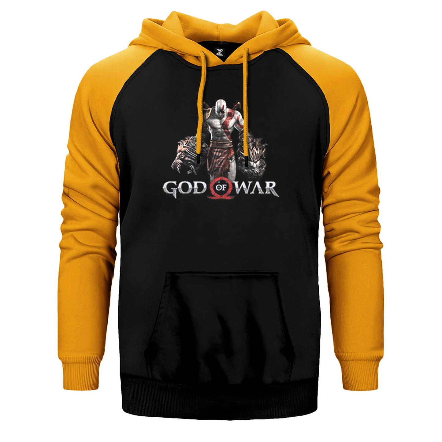 God Of War Kratos Lion Çift Renk Reglan Kol Sweatshirt / Hoodie