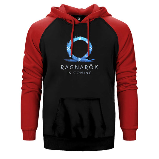 God of War Ragnarok Is Coming Çift Renk Reglan Kol Sweatshirt / Hoodie