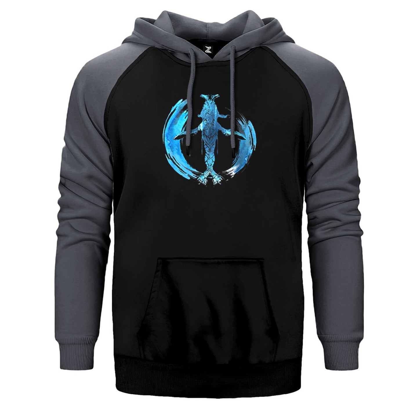 Avatar The Way of Water Tulkun Tribal Çift Renk Reglan Kol Sweatshirt / Hoodie