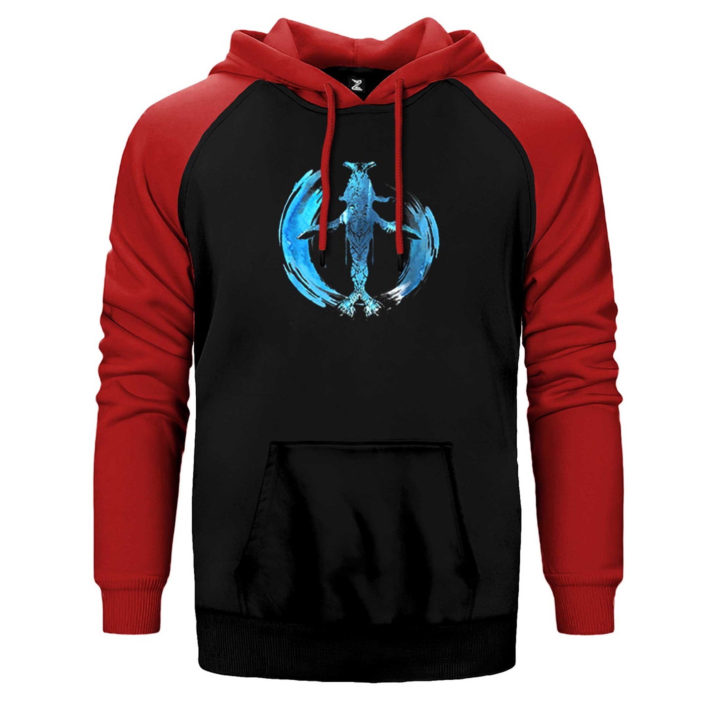 Avatar The Way of Water Tulkun Tribal Çift Renk Reglan Kol Sweatshirt / Hoodie