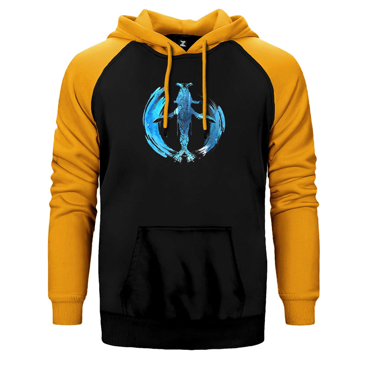 Avatar The Way of Water Tulkun Tribal Çift Renk Reglan Kol Sweatshirt / Hoodie