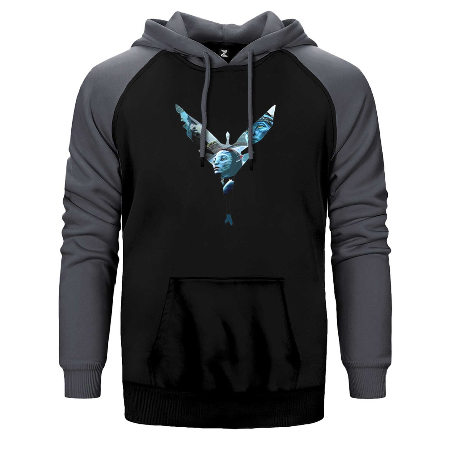 Avatar The Way Of Water Butterfly Çift Renk Reglan Kol Sweatshirt / Hoodie