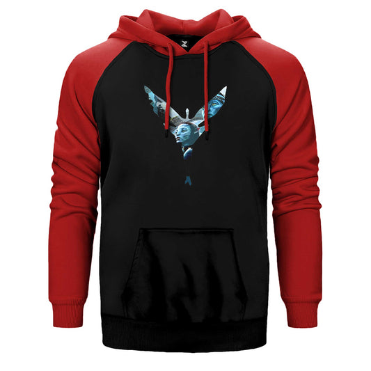 Avatar The Way Of Water Butterfly Çift Renk Reglan Kol Sweatshirt / Hoodie