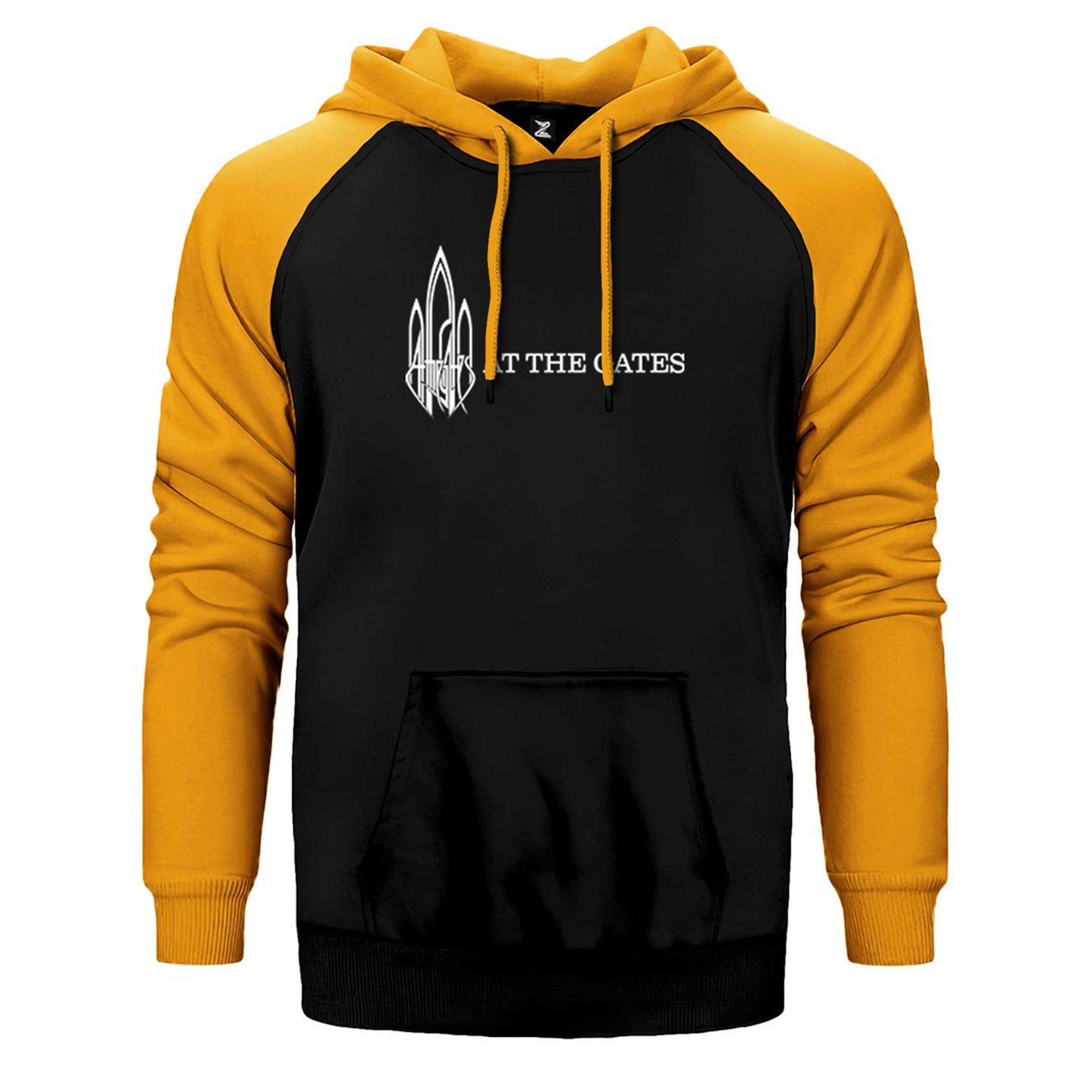 At The Gates Logo 2 Çift Renk Reglan Kol Sweatshirt / Hoodie