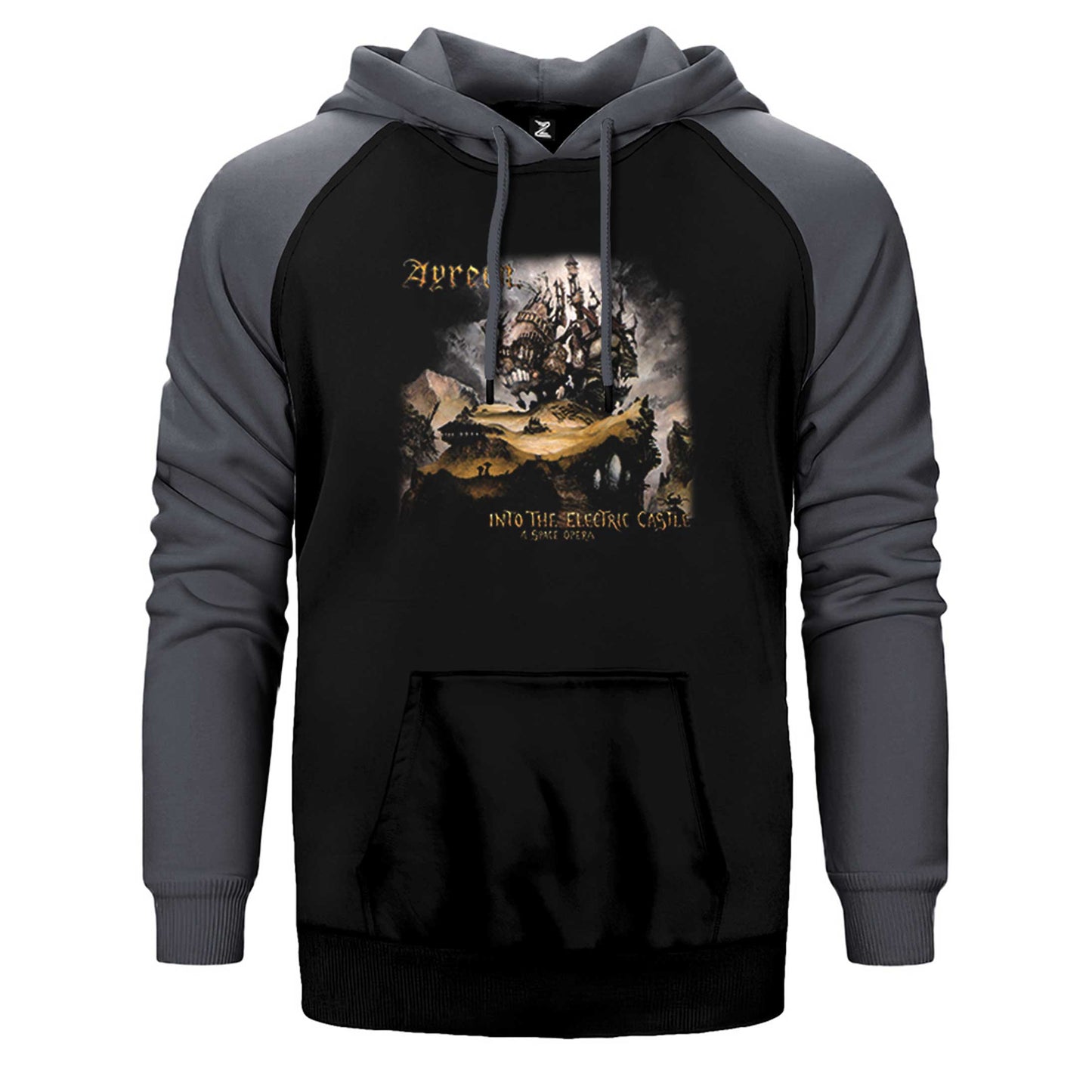 Ayreon Electric Castle Çift Renk Reglan Kol Sweatshirt / Hoodie
