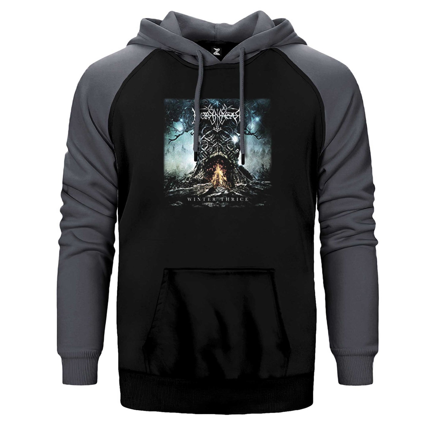 Borknagar Winter Thrice Çift Renk Reglan Kol Sweatshirt / Hoodie