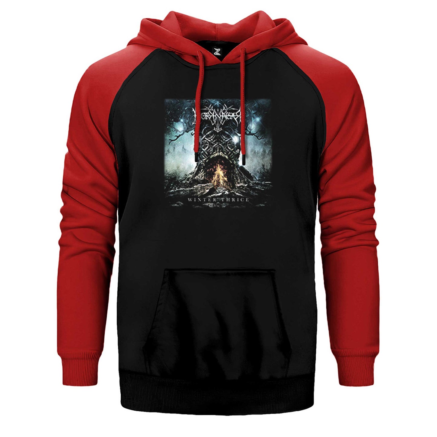 Borknagar Winter Thrice Çift Renk Reglan Kol Sweatshirt / Hoodie