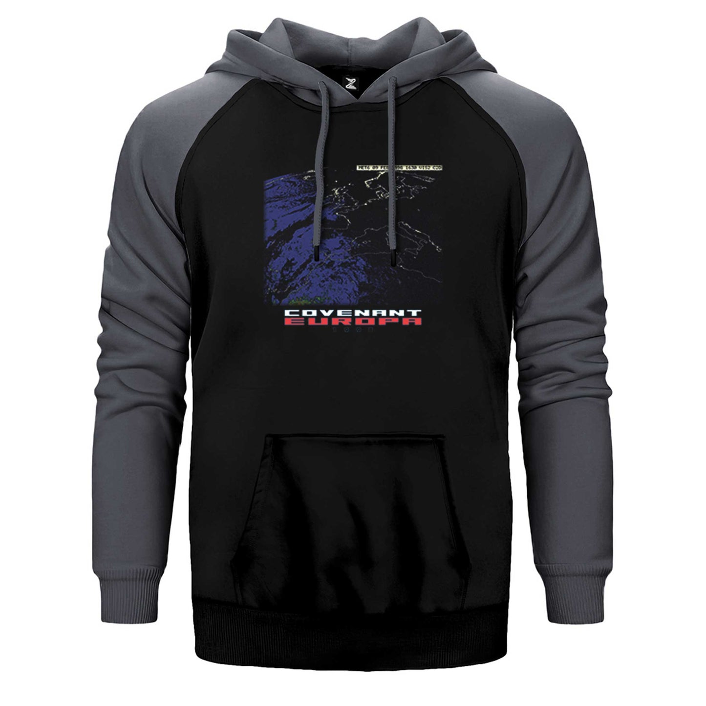 Covenant Europa Çift Renk Reglan Kol Sweatshirt / Hoodie