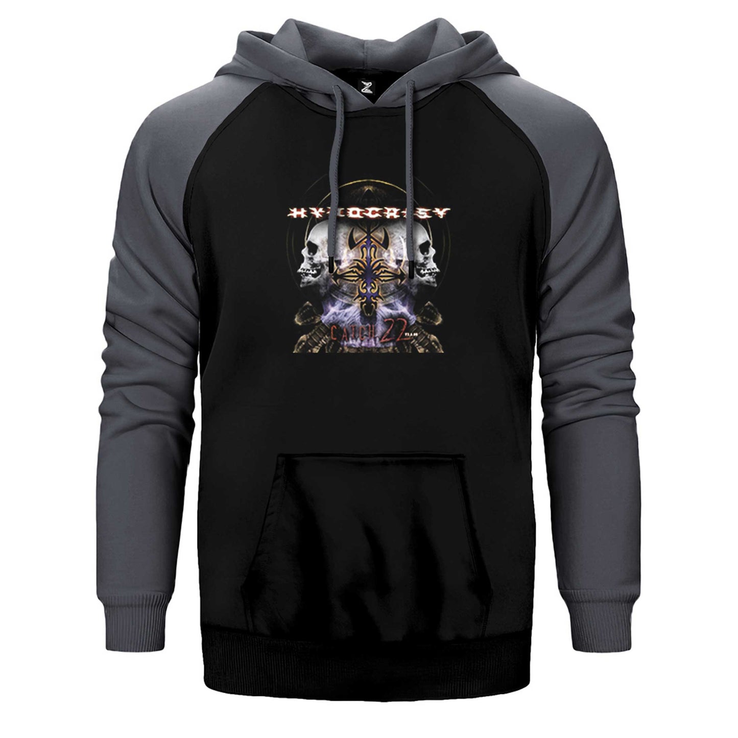 Hypocrisy Catch 22 Çift Renk Reglan Kol Sweatshirt / Hoodie