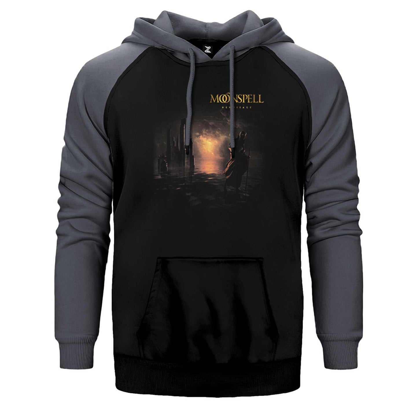 Moonspell Hermitage Çift Renk Reglan Kol Sweatshirt / Hoodie