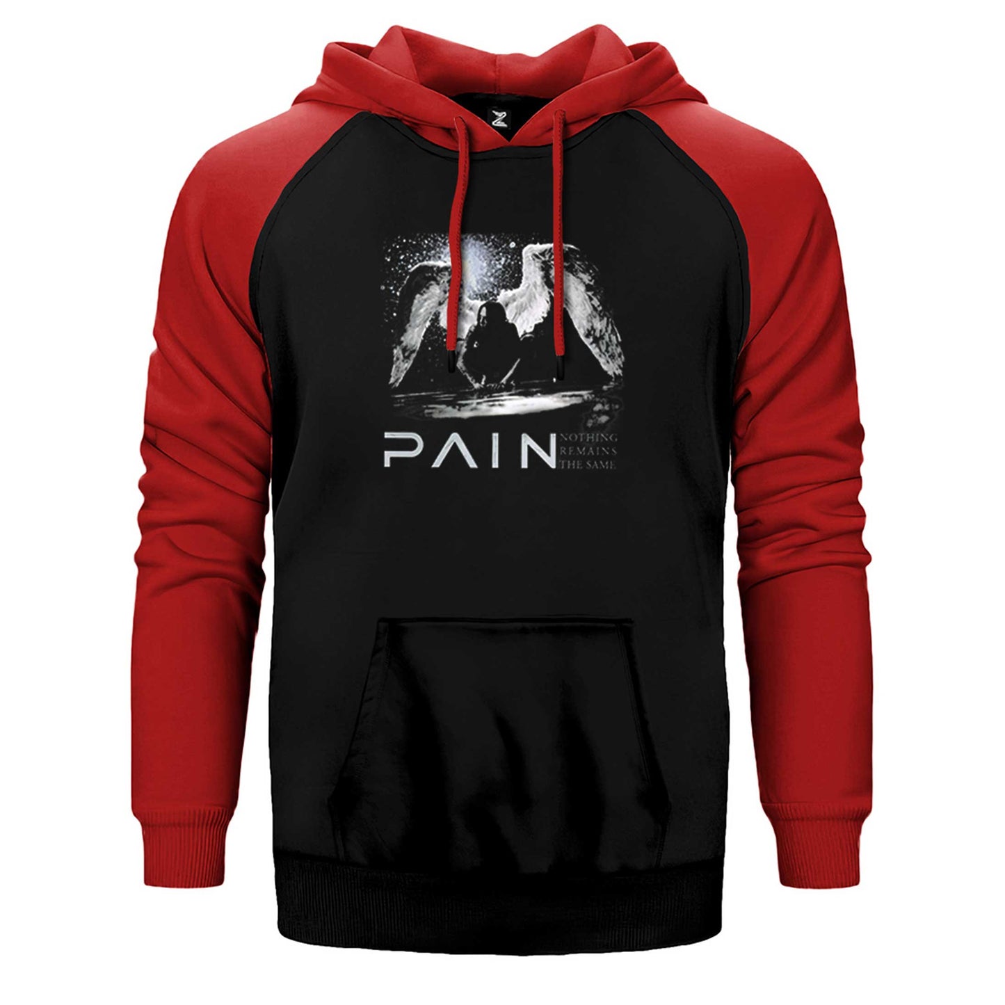 Pain Nothing Remains the Same Çift Renk Reglan Kol Sweatshirt / Hoodie