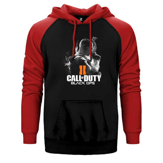 Call Of Duty Black Ops Çift Renk Reglan Kol Sweatshirt / Hoodie