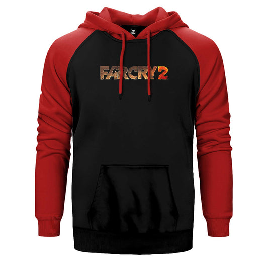 Farcry 2 Text Çift Renk Reglan Kol Sweatshirt / Hoodie