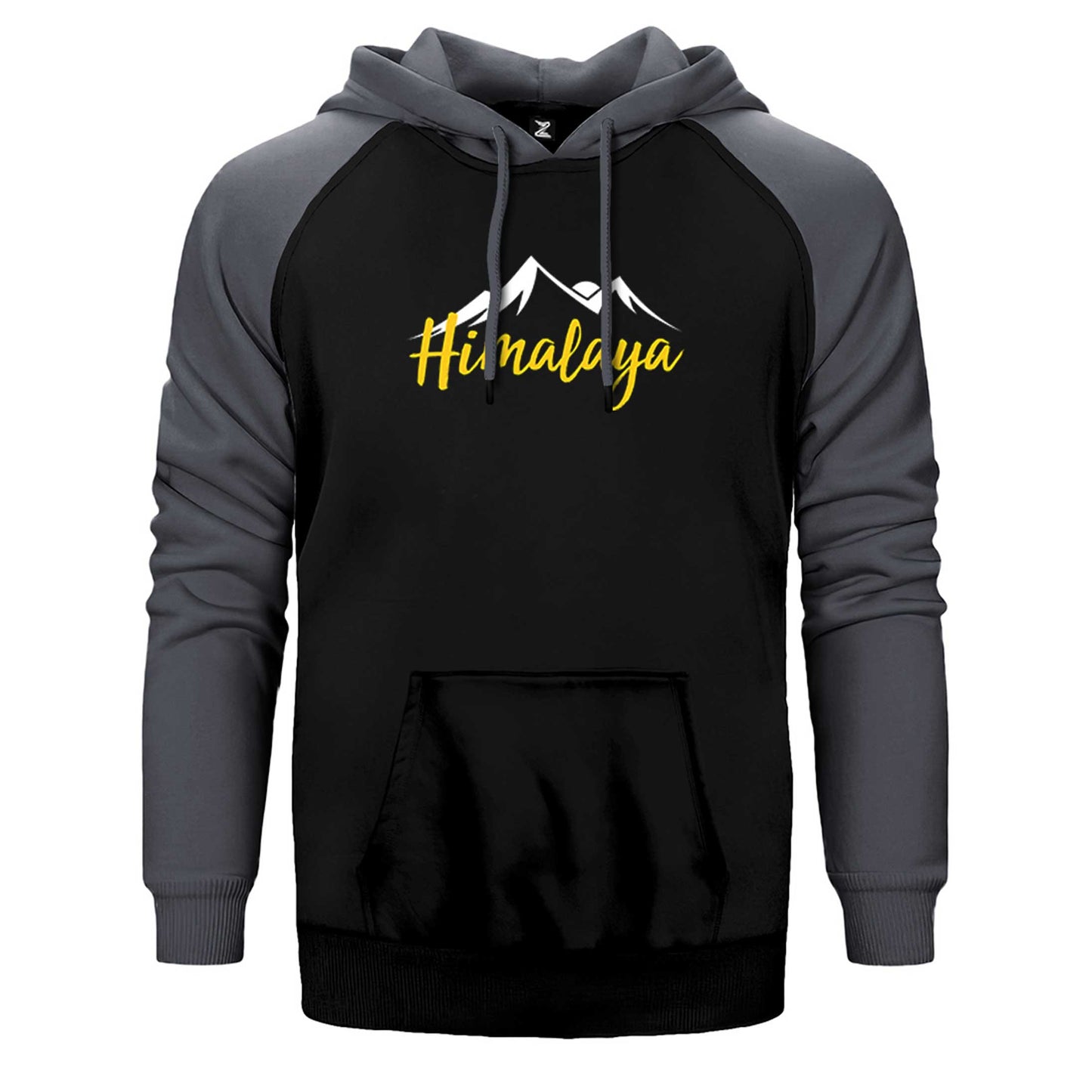 Himalaya Çift Renk Reglan Kol Sweatshirt / Hoodie