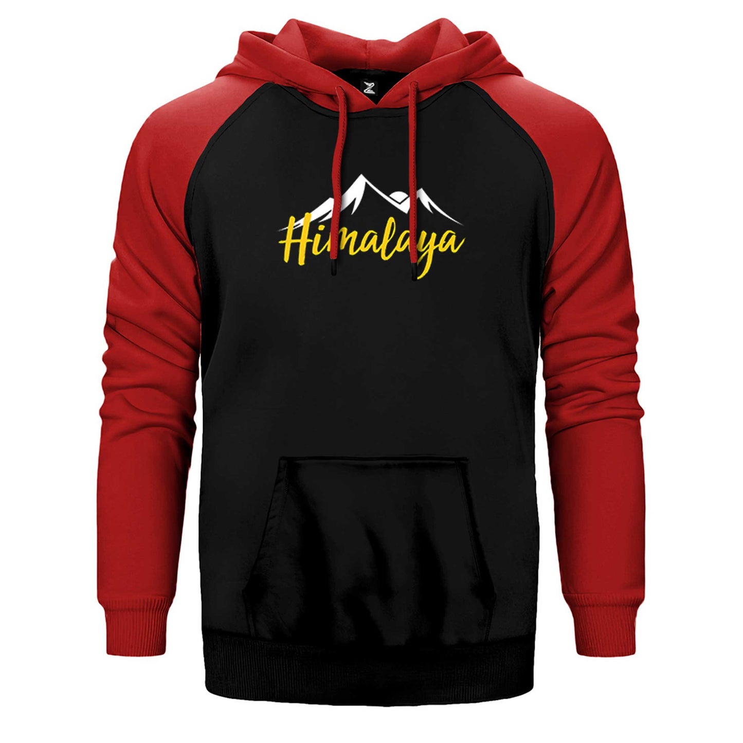 Himalaya Çift Renk Reglan Kol Sweatshirt / Hoodie