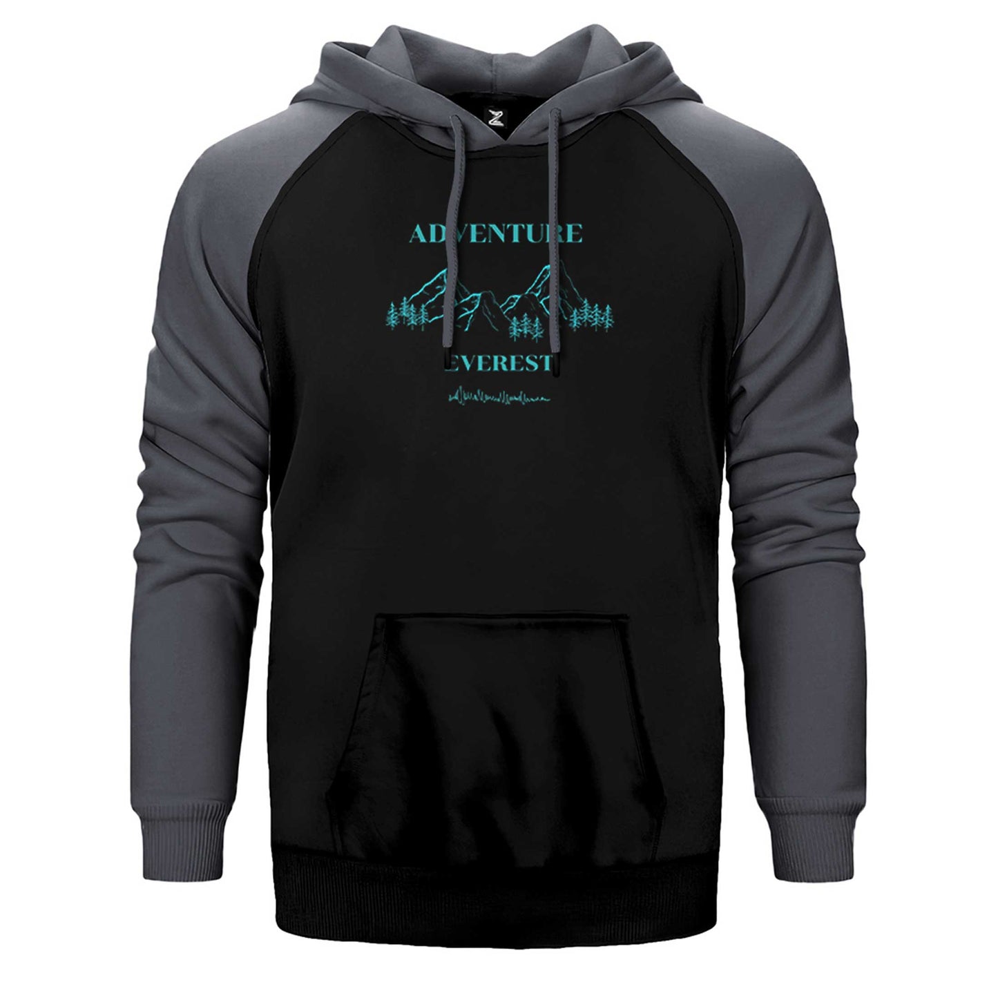 Adventure Everest Çift Renk Reglan Kol Sweatshirt / Hoodie