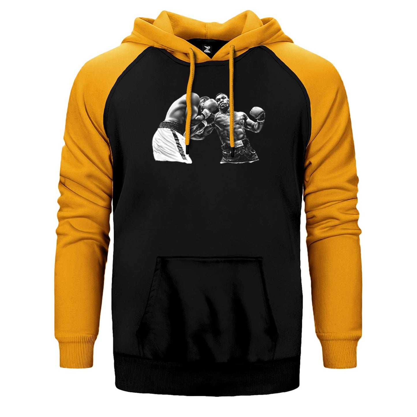 Mike Tyson Art Of Fight Çift Renk Reglan Kol Sweatshirt / Hoodie