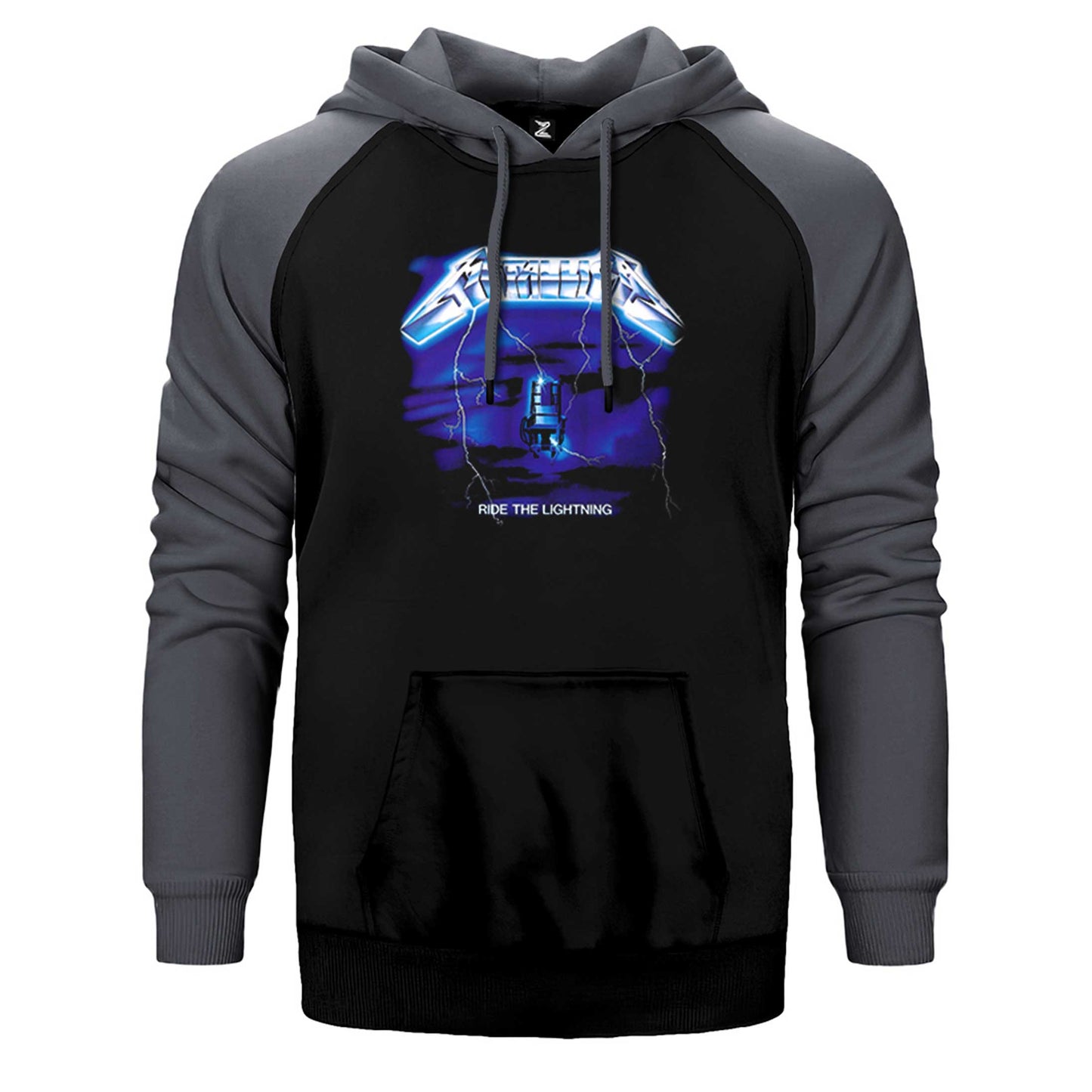 Metallica Ride The Lightning Çift Renk Reglan Kol Sweatshirt / Hoodie
