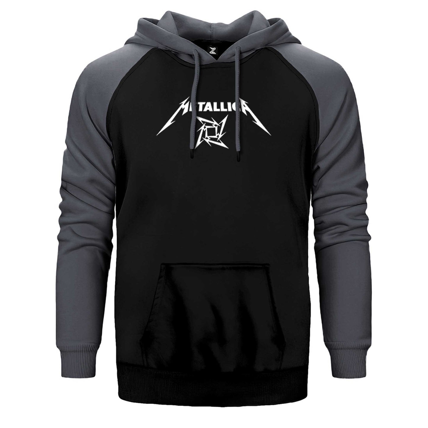 Metallica Blade Dream Text Çift Renk Reglan Kol Sweatshirt / Hoodie