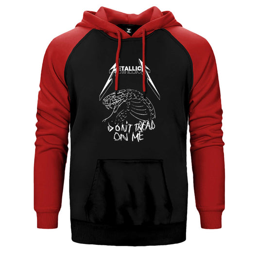 Metallica Don't Tread On Me Çift Renk Reglan Kol Sweatshirt / Hoodie