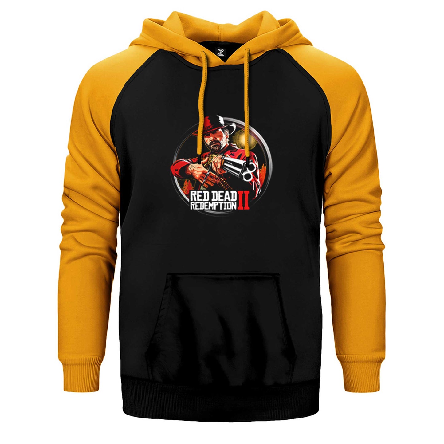 Red Dead Redemption 2 Classic Çift Renk Reglan Kol Sweatshirt / Hoodie