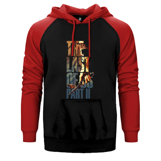 The Last Of Us 2 Butterfly Çift Renk Reglan Kol Sweatshirt / Hoodie