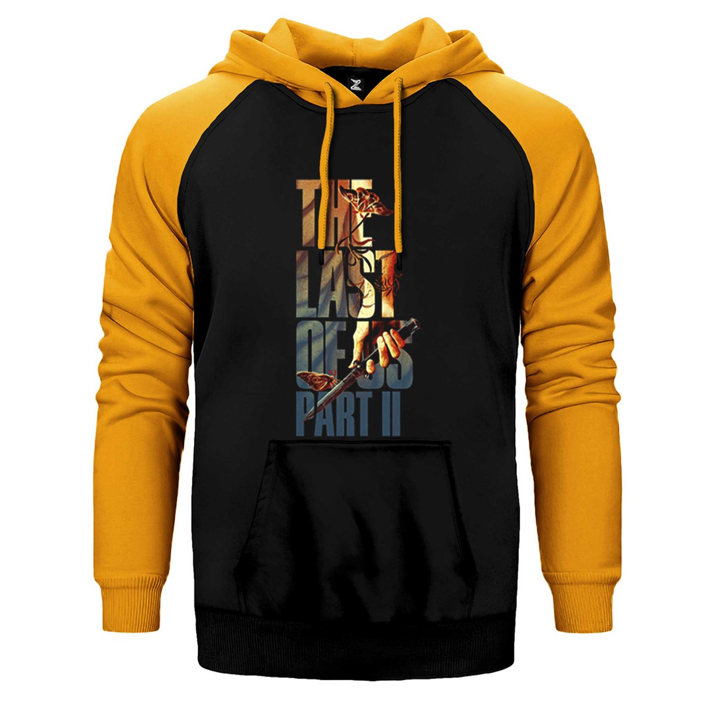 The Last Of Us 2 Butterfly Çift Renk Reglan Kol Sweatshirt / Hoodie