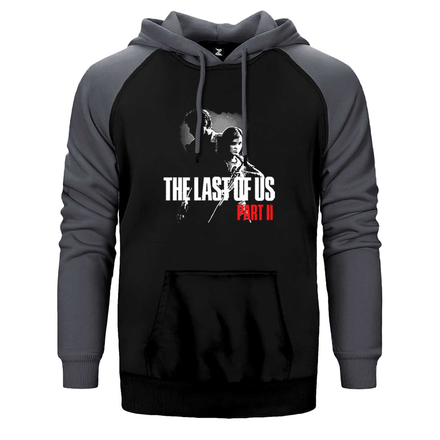 The Last Of Us 2 Ellie Joel Çift Renk Reglan Kol Sweatshirt / Hoodie