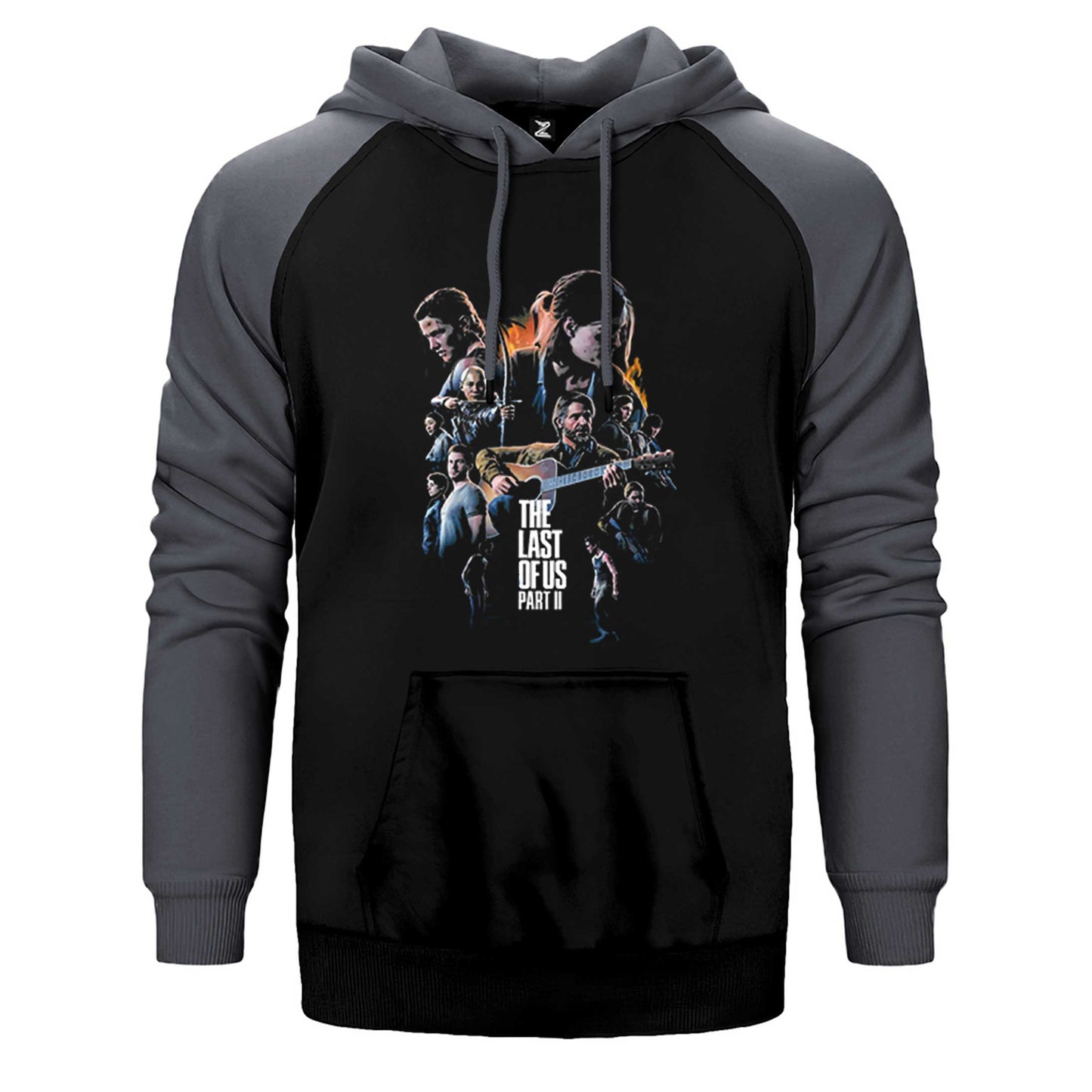 The Last Of Us 2 Oria Part Çift Renk Reglan Kol Sweatshirt / Hoodie