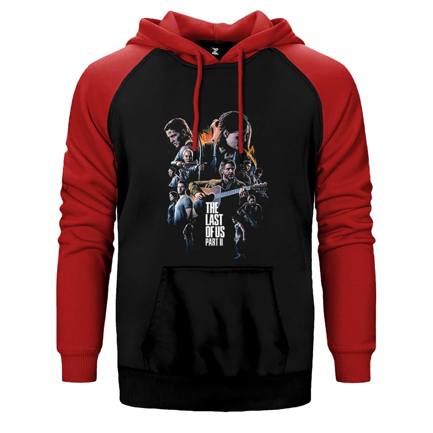 The Last Of Us 2 Oria Part Çift Renk Reglan Kol Sweatshirt / Hoodie