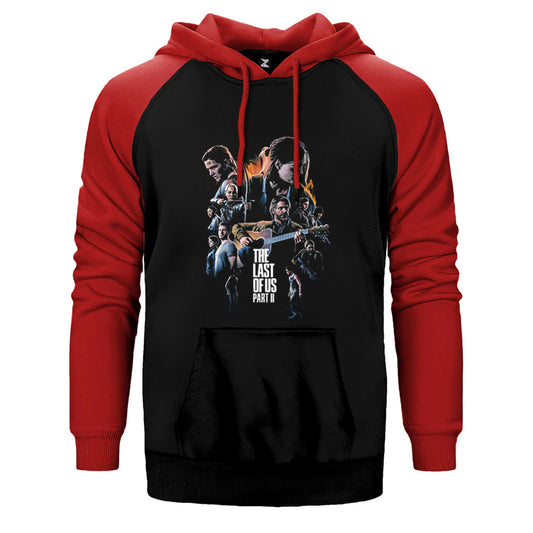 The Last Of Us 2 Oria Part Çift Renk Reglan Kol Sweatshirt / Hoodie