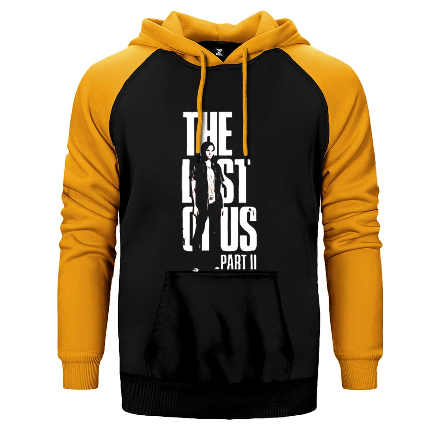 The Last Of Us Ellie Gamers Çift Renk Reglan Kol Sweatshirt / Hoodie