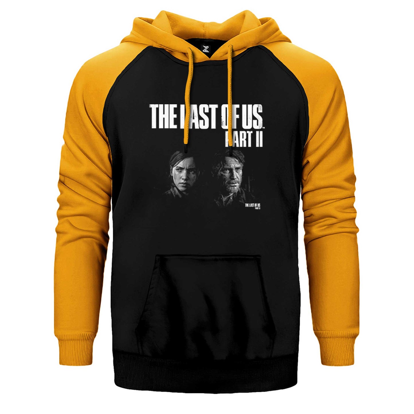 The Last Of Us Part 2 Ellie And Joel Poster Çift Renk Reglan Kol Sweatshirt / Hoodie