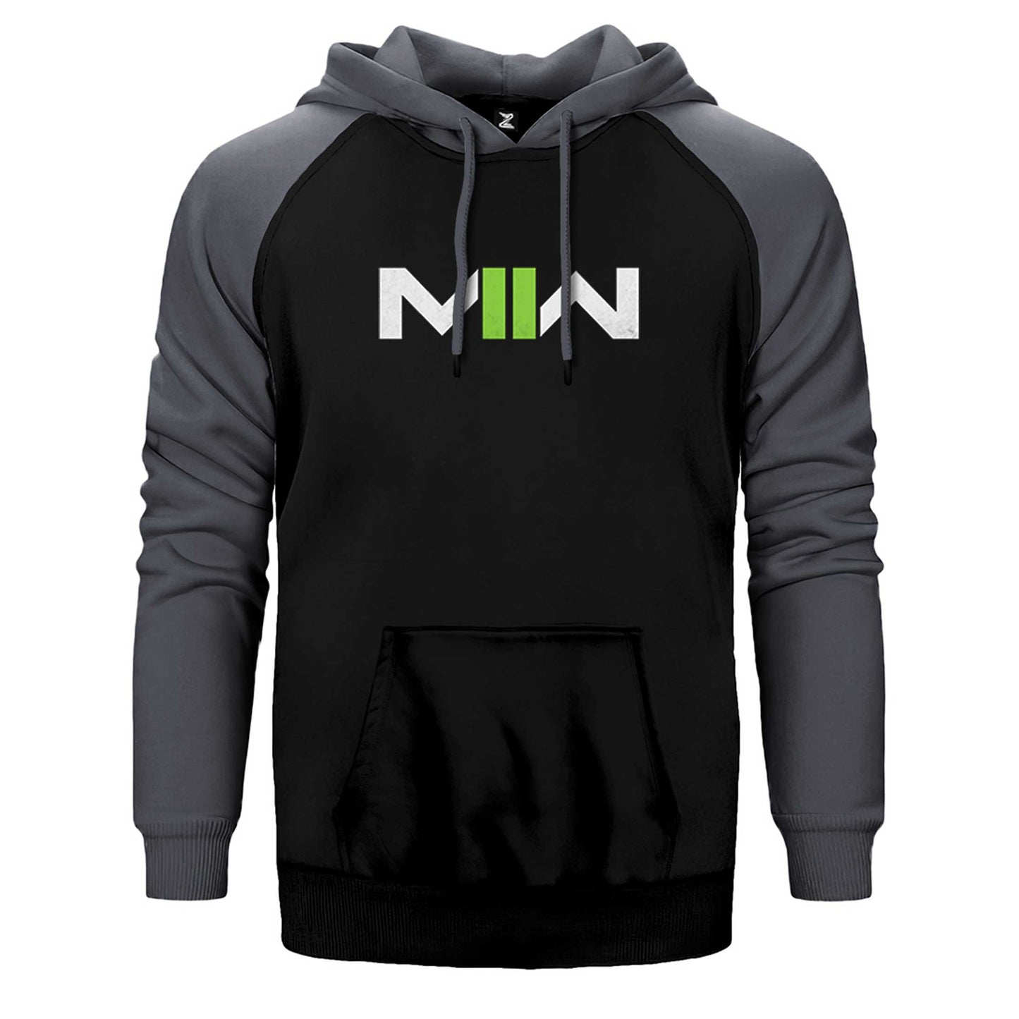 Call Of Duty Modern Warfare II Logo Çift Renk Reglan Kol Sweatshirt / Hoodie