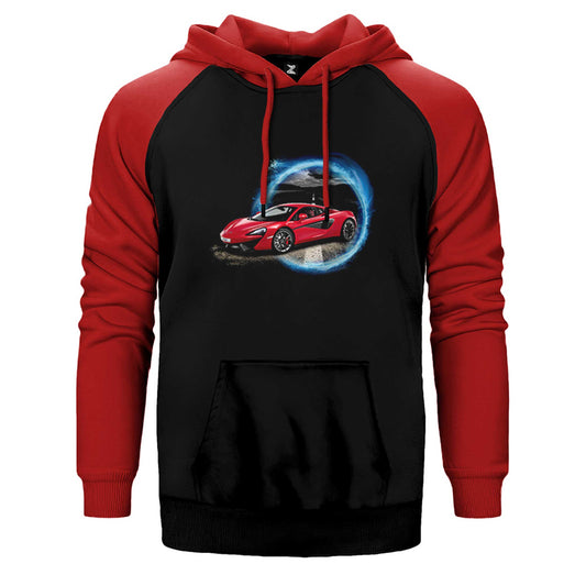 Asphalt 9 Legends 3D Car Çift Renk Reglan Kol Sweatshirt / Hoodie