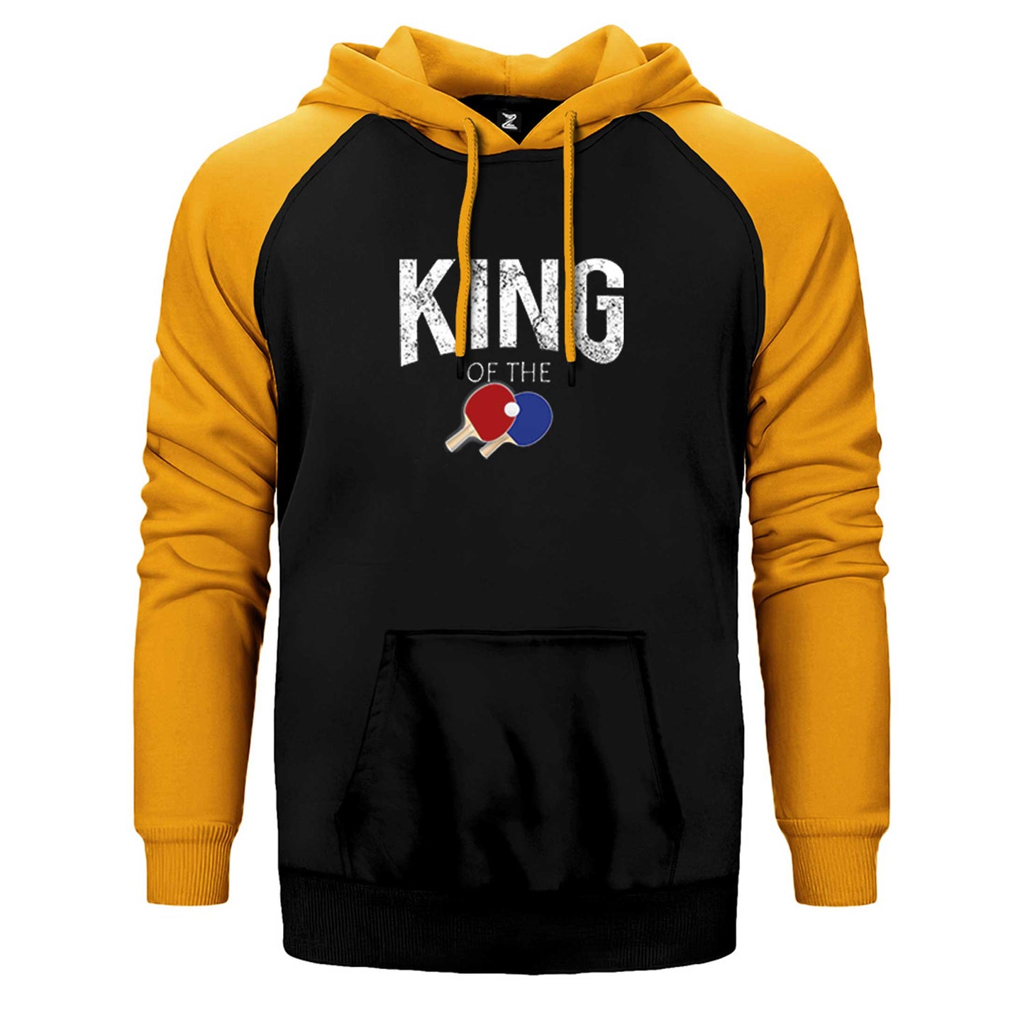 Ping Pong King Of The Çift Renk Reglan Kol Sweatshirt / Hoodie