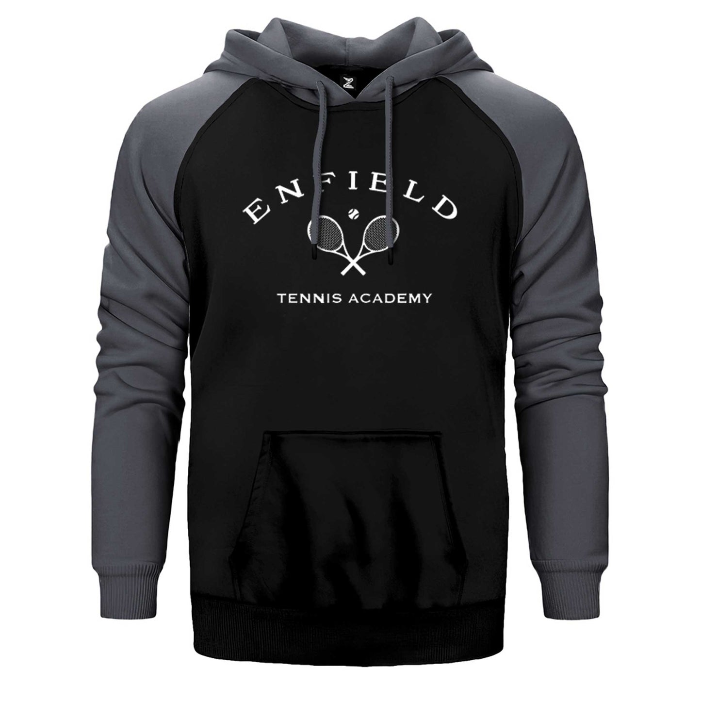 Tennis Academy Enfield Çift Renk Reglan Kol Sweatshirt / Hoodie