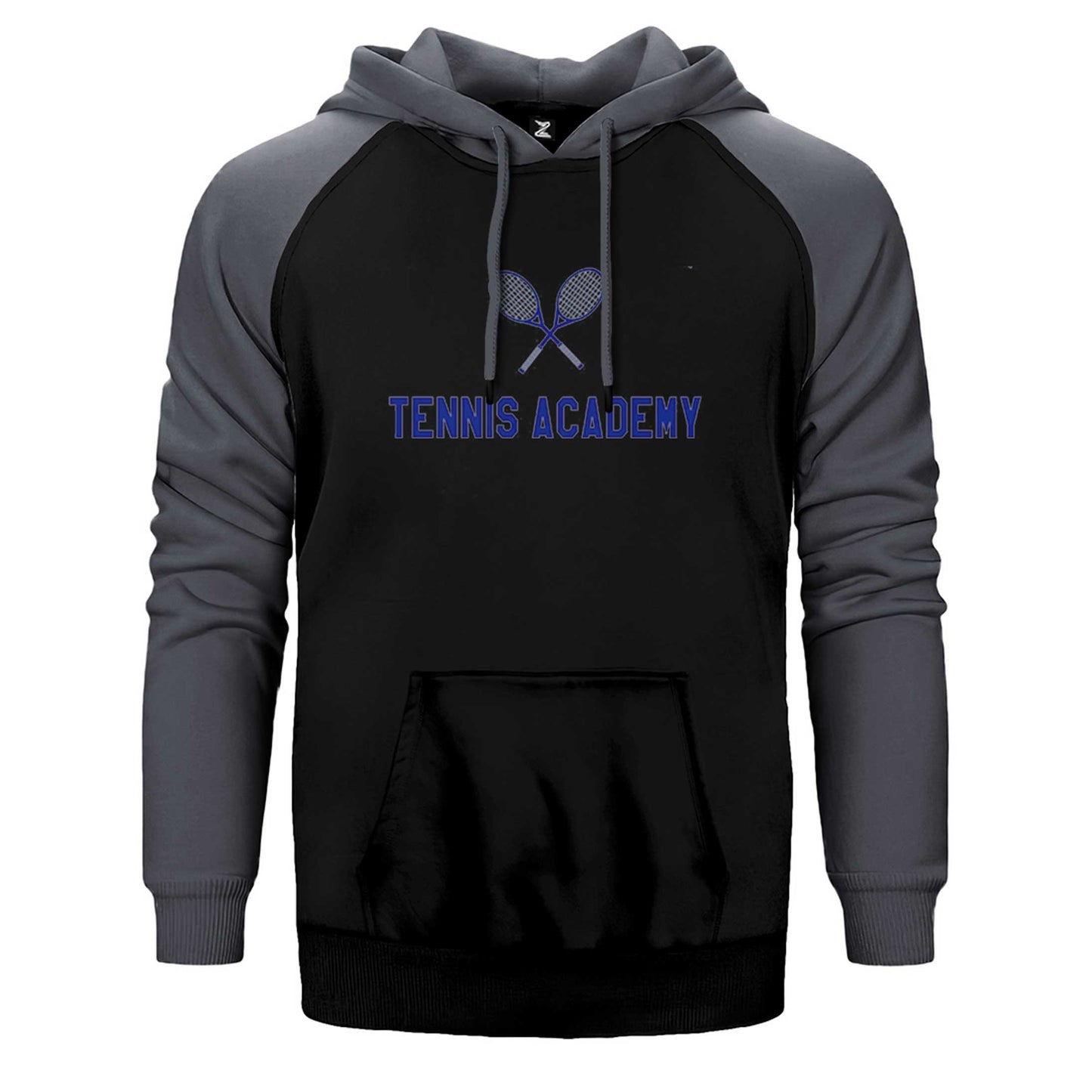 Tennis Academy Çift Renk Reglan Kol Sweatshirt / Hoodie