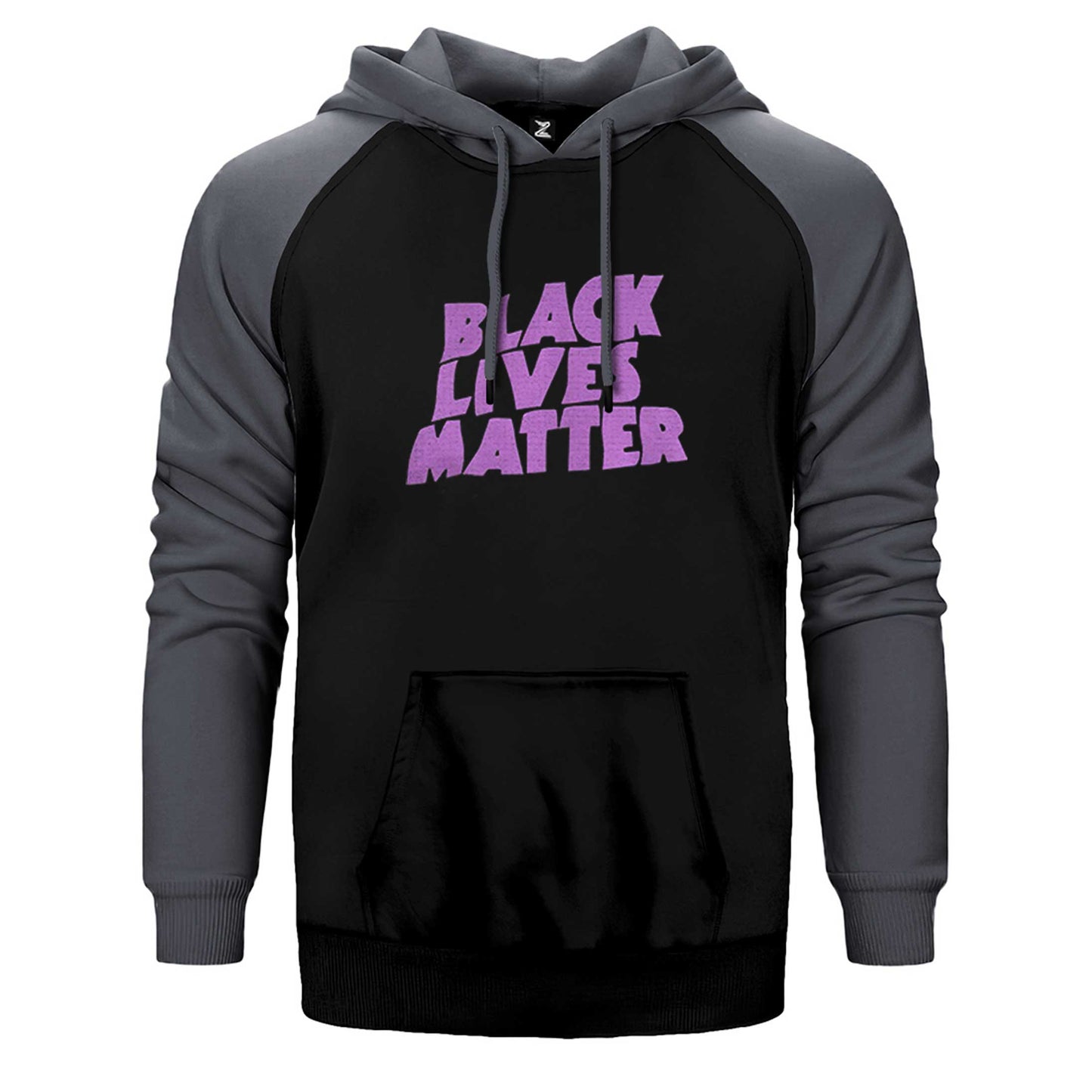 Black Sabbath Black Lives Matter Çift Renk Reglan Kol Sweatshirt / Hoodie