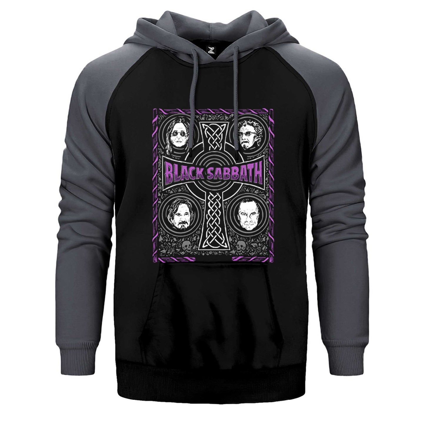 Black Sabbath The Complete History Çift Renk Reglan Kol Sweatshirt / Hoodie