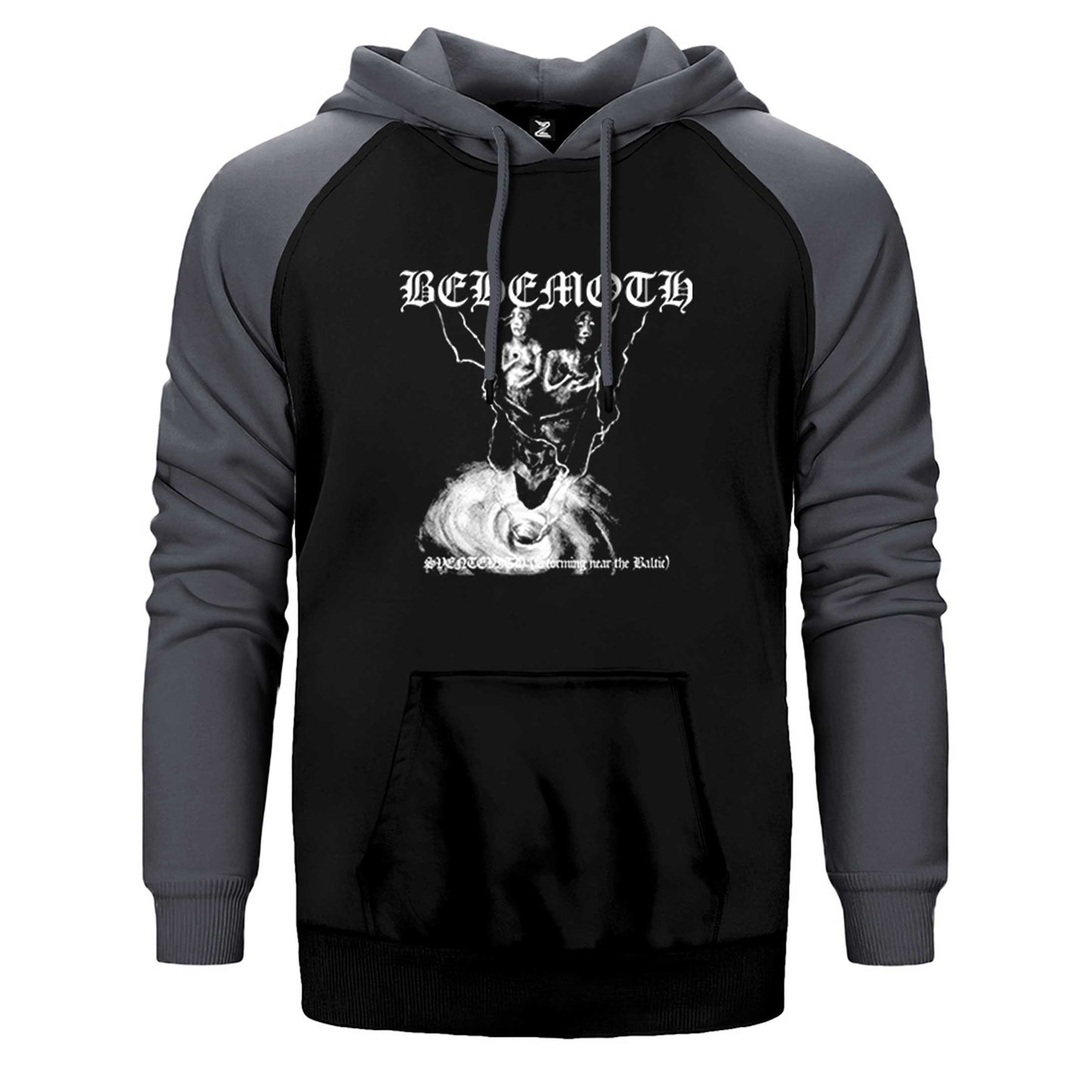 Behemoth Sventevith Çift Renk Reglan Kol Sweatshirt / Hoodie